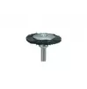 Polishing brush with shank, hard, 14 mm