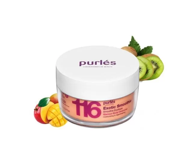 Egzotinis kremas Glamour Body Ceremony 160ml, Purles 116