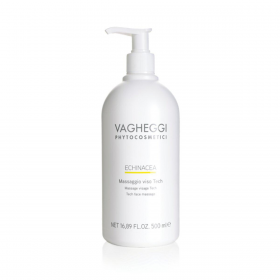 VAGHEGGI Masažinis kremas veidui su ežiuole, Echinacea Tech Face Massage, 500 ml VAGHEGGI Masažinis kremas veidui su ežiuole, Echinacea Tech Face Massage, 500 ml