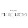 Stainless steel Impression tray, perforated