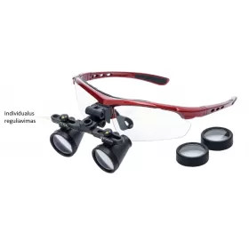 Multifunction individualized loupes GALILEAN 08375B-3.0X