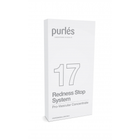 Raudonį mažinantis koncentratas Redness Stop System, 10 x 2 ml, Purles 17