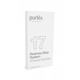 Raudonį mažinantis koncentratas Redness Stop System, 10 x 2 ml, Purles 17