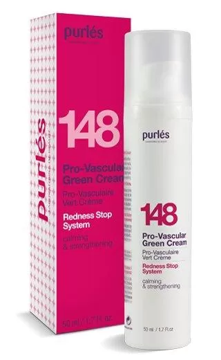 Purles 148 Pro-Vascular Green Cream, 50 ml.
