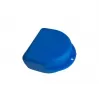 Orthodontic box, large, blue, 4 x 7,9 x 8 cm