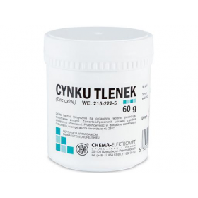 Cinko oksidas, 60 g Cinko oksidas, 60 g