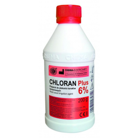 Skystis šaknies kanalų praplovimui Chloran Plus 6%, 200 g