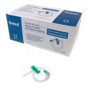 Hypodermic needles, 21gx1.5, sterile per piece, 100 pcs in a box