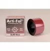 Arti - Fol 12 µm metallic black/red, refill box, 20 m