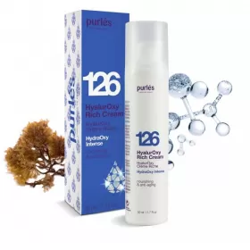 Purles 126 HyalurOxy Rich Cream, HydraOxy Intense, 50 ml, Purles 126