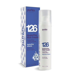 Purles 126 HyalurOxy Rich Maitinantis kremas, 50 ml Purles 126 HyalurOxy Rich Maitinantis kremas, 50 ml