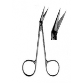 Gum scissors angular saw edge 11,5 cm