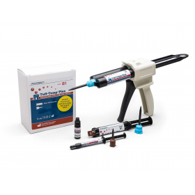 Dvigubo kietėjimo plastmasė Tuff-Temp Plus, A2 spalvos, 50 ml + 3 ml + 1,2 ml Dvigubo kietėjimo plastmasė Tuff-Temp Plus, A2 spalvos, 50 ml + 3 ml + 1,2 ml