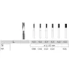 Carbide bur 31 for contra-angle handpiece, 1 pcs