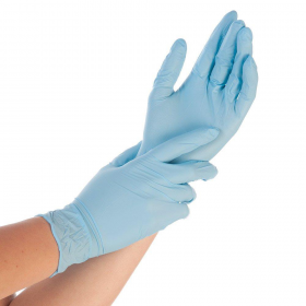 Nitrile gloves Safe Light, blue, 100 pcs.