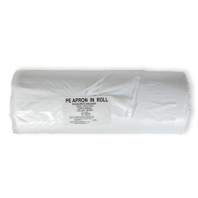 Polietileninės prijuostės rulone 71 x 137 cm Polietileninės prijuostės rulone 71 x 137 cm