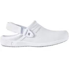 Odinės darbo klumpės REMY, baltos Odinės darbo klumpės REMY, baltos