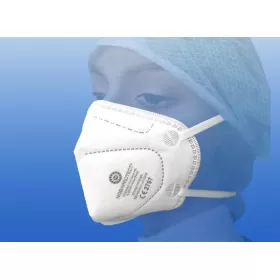 FFP2 respirator mask without valve, latex-free, 1 pcs.