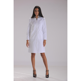 Medicininis chalatas Lugano baltas Medicininis chalatas Lugano baltas