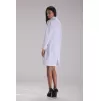 Women coat Lugano, White