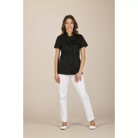 Medical elegant T-shirt Vevey black