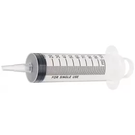 3 parts syringe, 100 ml, catheter type, without needle, 1 pcs.