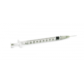 Tuberkulinis švirkštas 1 ml su 25G adata, 100 vnt Tuberkulinis švirkštas 1 ml su 25G adata, 100 vnt