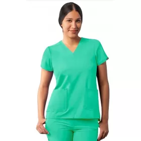 Medicininė palaidinė A6008 šviesiai žalia