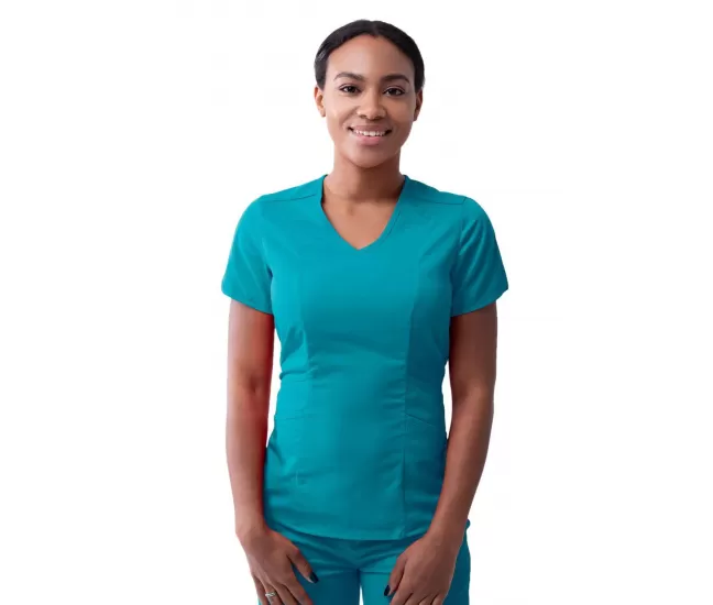 Medicininė palaidinė P7002 žalsvai mėlyna (Teal Blue)