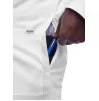 Snap Front Lab Coat 3308