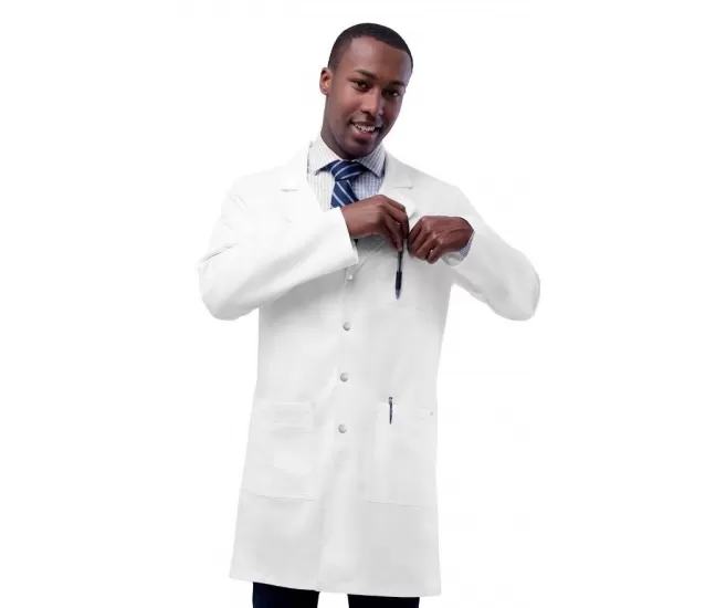 Snap Front Lab Coat 3308