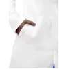 Unisex Lab Coat with Inner Pockets 803 white
