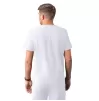 Men's Classic V-Neck Top A6006 White