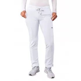 Skinny Leg Cargo Pant A6104 White