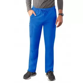 Men's Slim Leg Cargo Pant A6106 Roayl Blue