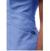 Women's Modern V-Neck Scrub Top P7002 Ceil Blue