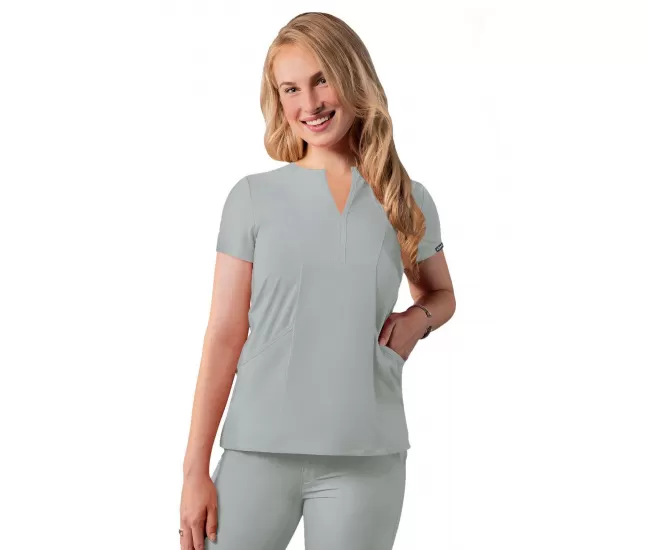 Medicininė palaidinė A6002 šviesiai pilka