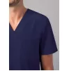 Men's Classic V-Neck Top A6006 Navy