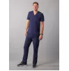 Men's Classic V-Neck Top A6006 Navy