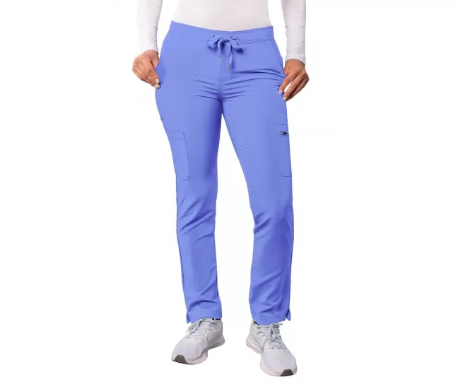 Skinny Leg Cargo Pant A6104 Ceil Blue