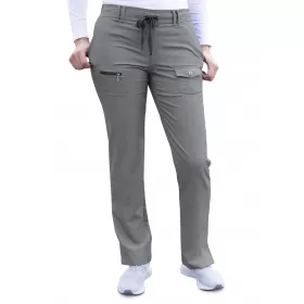 Women's Slim Fit 6 Pocket Pant P4100 Heather Grey