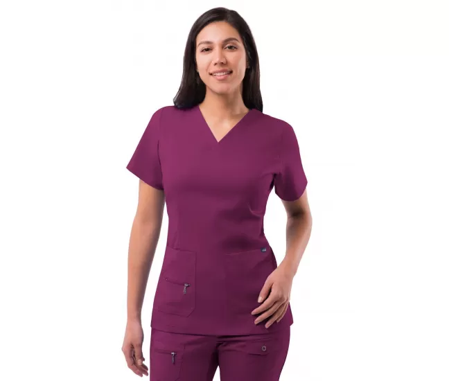 Medicininė palaidinė P4212 tamsiai raudona (vyno)