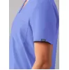 Men's Classic V-Neck Top A6006 Ceil Blue