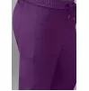 Men's Slim Leg Cargo Pant A6106 Eggplant Men's Slim Leg Cargo Pant A6106 Eggplant