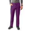 Men's Slim Leg Cargo Pant A6106 Eggplant Men's Slim Leg Cargo Pant A6106 Eggplant