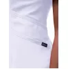 Women's Modern V-Neck Scrub Top P7002 White