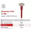 Felt diamond with shank 260RA