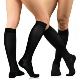 Medical compression long socks with toecap, with cotton, unisex, CCL1, ELAST 0401 Cotton