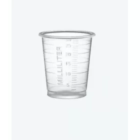 Eco Medicininė vaistų taurelė, 30 ml, 90 vnt. Eco Medicininė vaistų taurelė, 30 ml, 90 vnt.