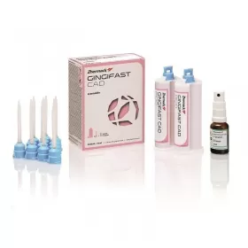 A silikonas Gingifast CAD rigid, 2 x 50 ml